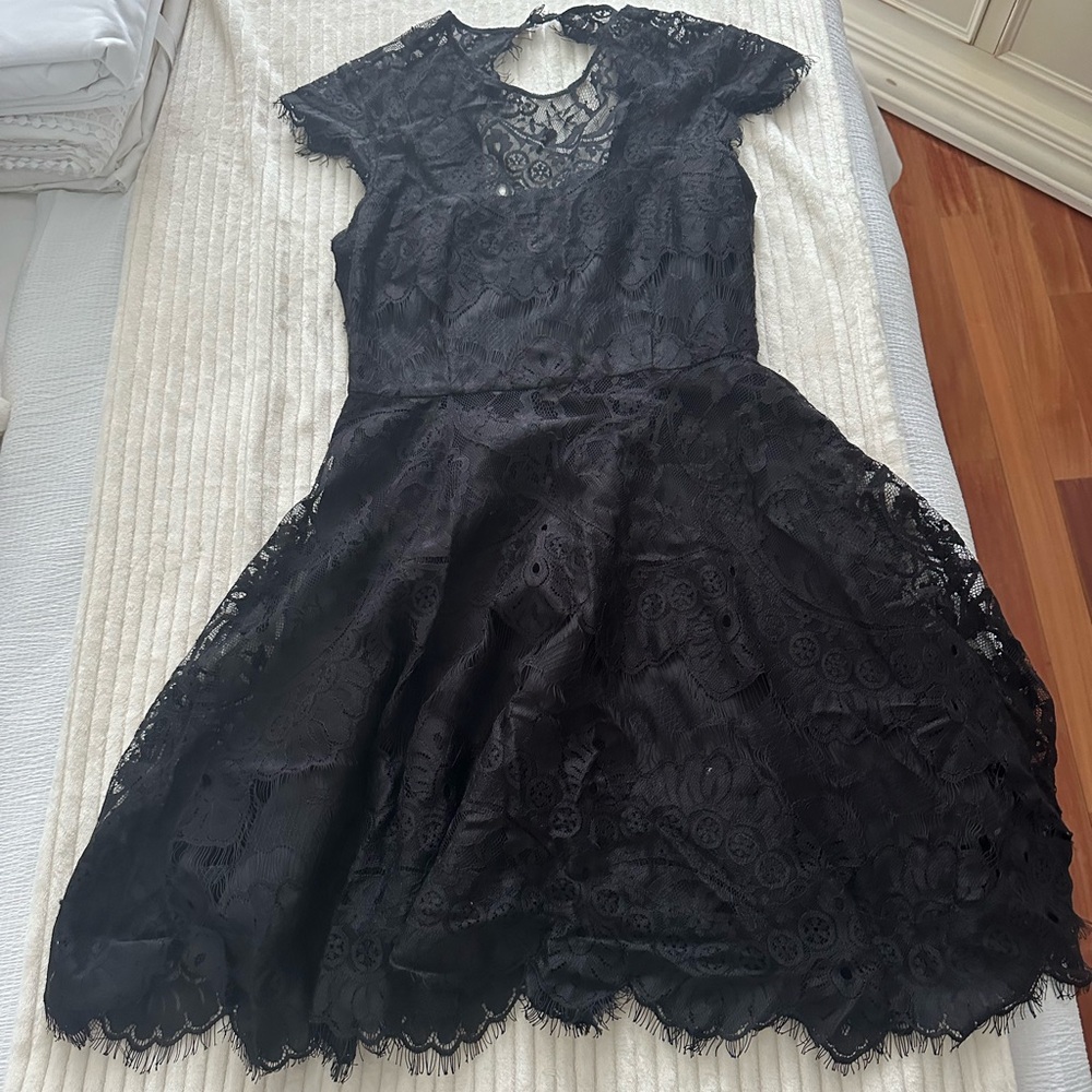 BB Dakota Black lace dress